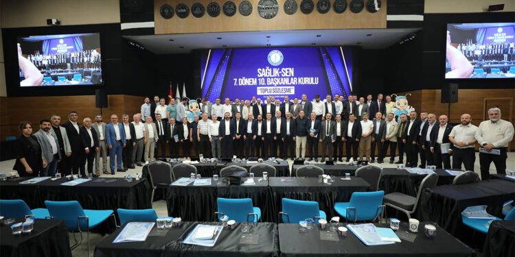 Sağlık-Sen Başkanlar Kurulu ‘Toplu Sözleşme’ gündemiyle toplandı