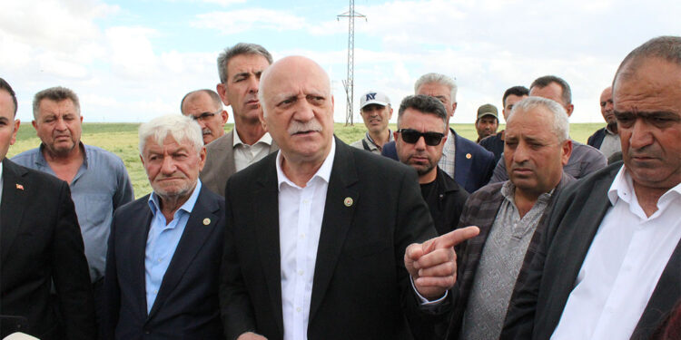 Aksaray'da 50 bin dekar alan doludan etkilendi