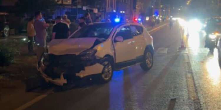 Samsun'da iki otomobil çarpıştı: 5 yaralı