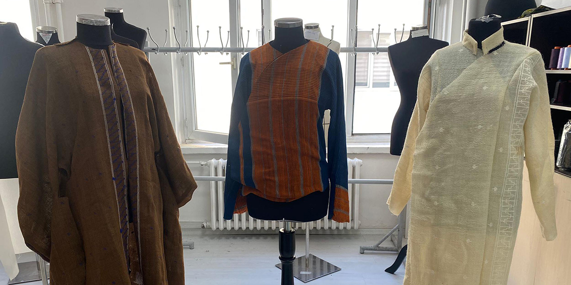 Sandıktan podyuma; 300 yıllık geleneksel dokumaları modernize ettiler