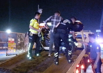 Silivri'de kaza yapan motosiklet polis uygulama noktasına girdi: 5'i polis 6 yaralı