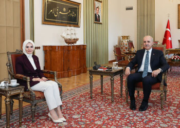 TBMM Başkanı Kurtulmuş, Mahinur Özdemir Göktaş'ı kabul etti