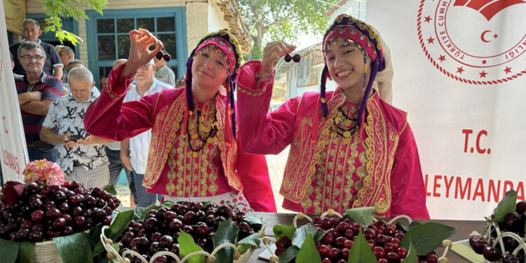 Tekirdağ'da 59'uncu Uluslararası Kiraz Festivali başladı