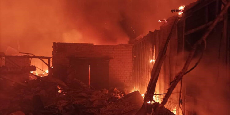 Ukrayna'ya 103 insansız hava aracı ve bir balistik füze fırlatıldı