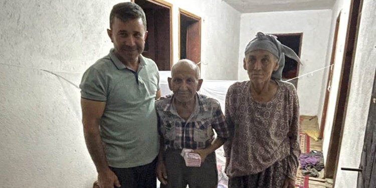 Yangında yanan 80 bin lirasını Merkez Bankası yeniledi