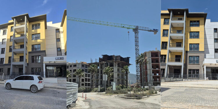 Hatay'daki deprem konutlarındaki su sorunu