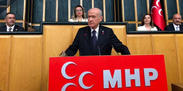 Devlet Bahçeli 5 ay sonra kürsüye çıktı