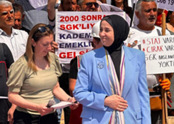 DEVA Partili Esen, emeklilikte yaşa takılanların adalet çağrısına ortak oldu
