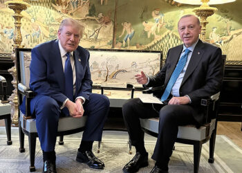 Cumhurbaşkanı Erdoğan Lahey'de Donald Trump ile görüştü