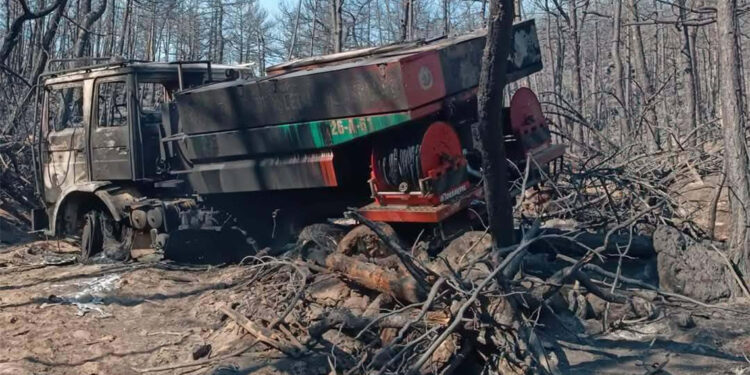 10 orman savaşçısının şehit olduğu alanın fotoğrafları ortaya çıktı