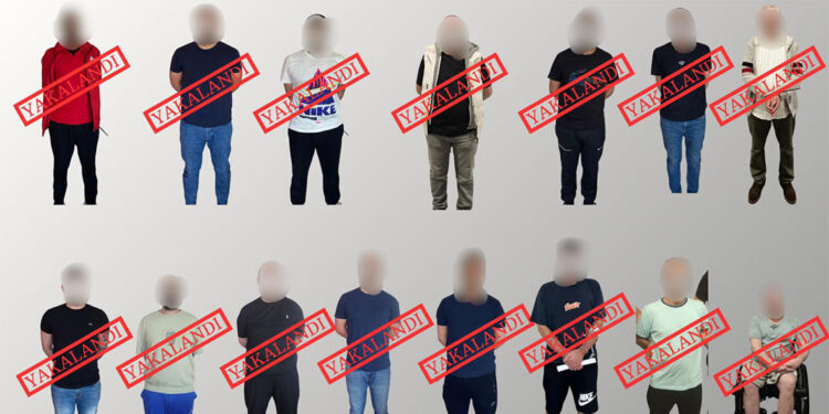 13'ü kırmızı bültenle aranan 15 suçlunun Türkiye'ye iadesi sağlandı