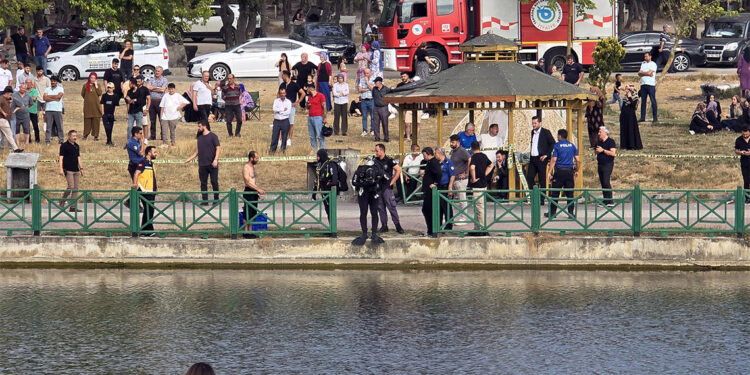 Kazak Gölü'ne düşen Çınar öldü