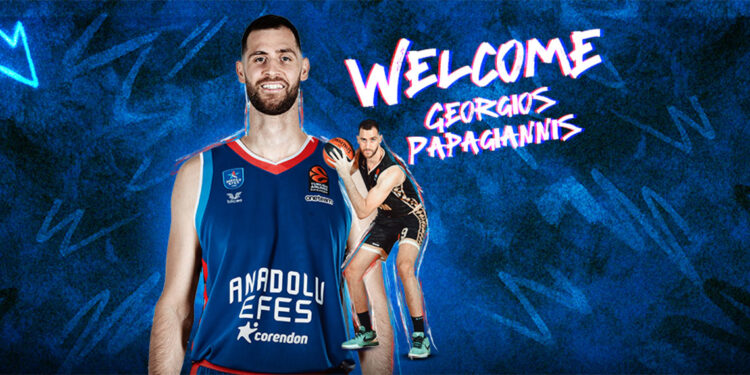 Anadolu Efes, Georgios Papagiannis ile sözleşme imzaladı