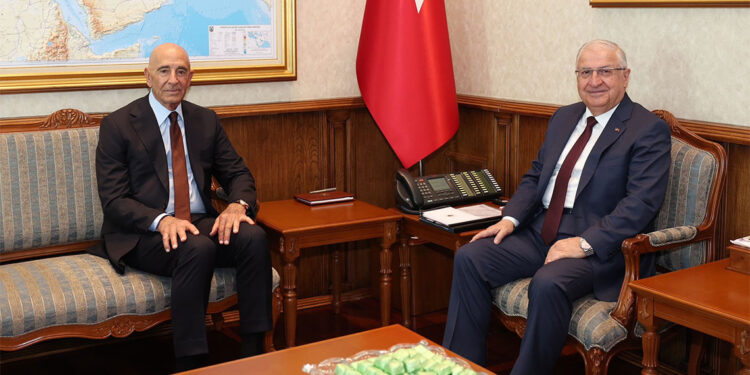 Yaşar Güler ABD'nin Ankara Büyükelçisi'ni kabul etti