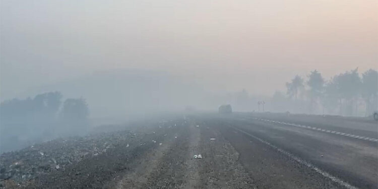 Orhaneli'de çevreyi dumanlar kapladı; Orman kahramanları yorgun düştü