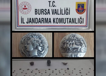 Bursa'da tarihi eser operasyonu: 2 gözaltı