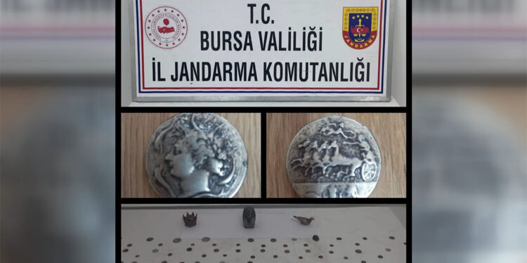 Bursa'da tarihi eser operasyonu: 2 gözaltı