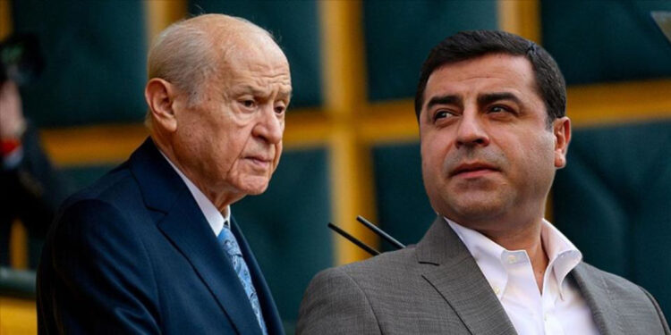 Bahçeli'den Demirtaş'a teşekkür telefonu