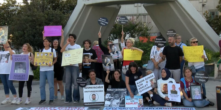 Bakırköy'de Mattia Ahmet Minguzzi için adalet nöbeti