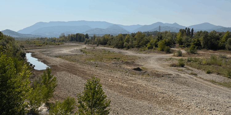 Bartın'da kuraklık nedeniyle barajlardaki su seviyesi düştü