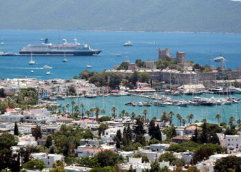 Bodrum'da yabancı turist hareketliliği devam ediyor