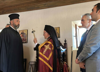 Bozcaada'da Aya Paraskevi Günü ayini yapıldı