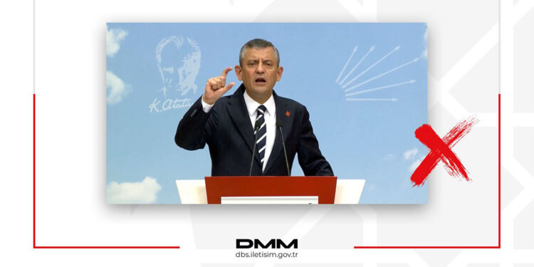 DMM'den Özgür Özel'in iddialarına açıklama