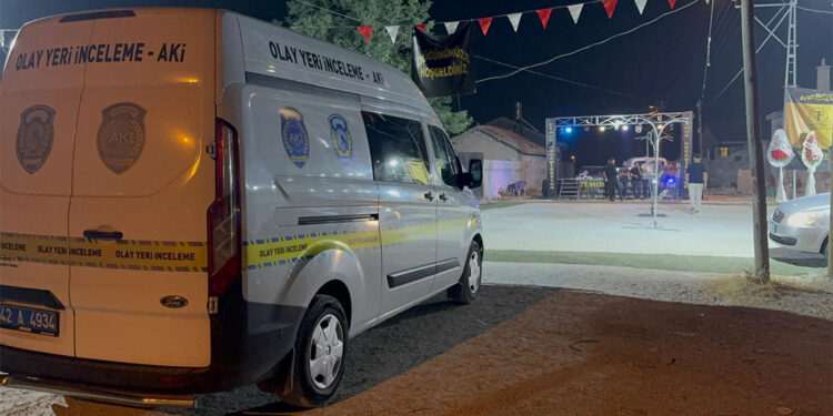 Konya'da düğünde pompalı tüfekle rastgele ateş açıp 2 kişiyi yaraladı