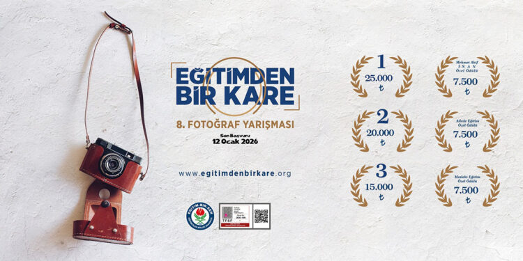 'Eğitimden Bir Kare Fotoğraf Yarışması'nın 8’incisinin başladı