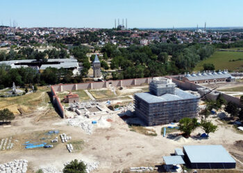 Edirne Sarayı'nın yüzde 50'si ihya edildi