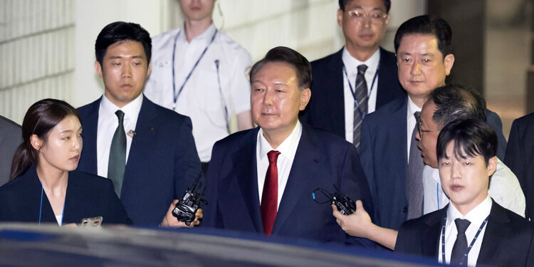 Eski Güney Kore Devlet Başkanı Yoon, 2’nci kez tutuklandı