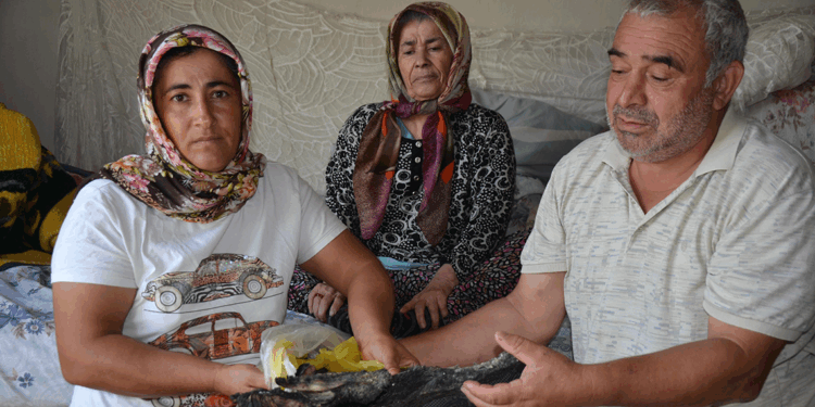 Evlerinde çıkan yangında 90 bin lira birikimleri de yandı