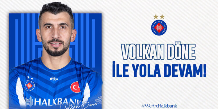 Halkbank, Volkan Döne ile yeniden sözleşme imzaladı