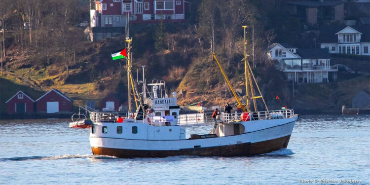 Handala gemisi Gazze için yeniden yola çıktı