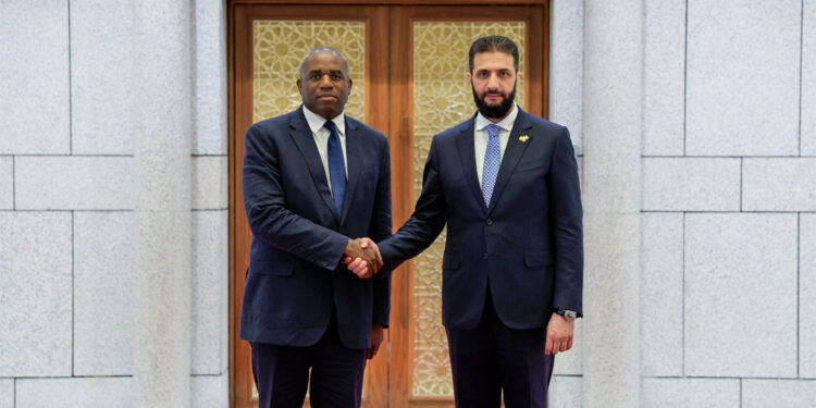 İngiltere Dışişleri Bakanı David Lammy Şam'da