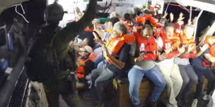 İsrail, Handala gemisine müdahale etti