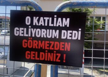 Siz her gün, '78 kişinin katiliyiz' diye inleyin