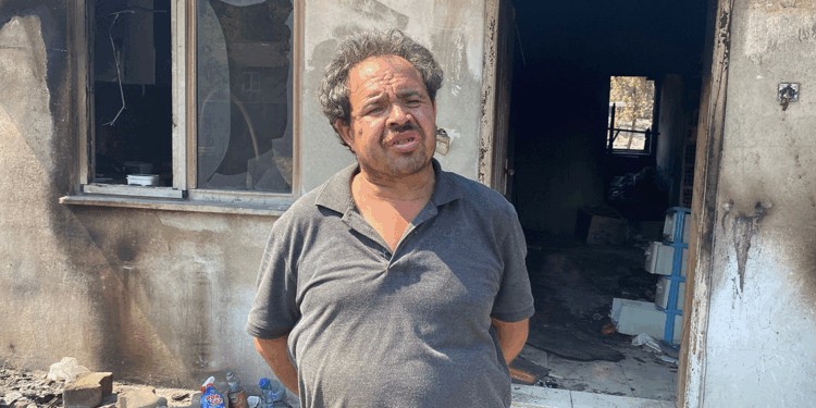 Karabük'teki yangında evleri zarar görenler konteynerlere yerleşiyor