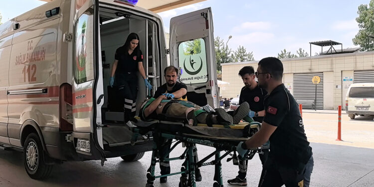 Kereste deposunda yüksekten düşen işçi öldü