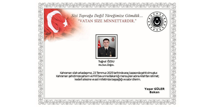 Malatya'da askeri araç devrildi; 1 şehit, 1 yaralı