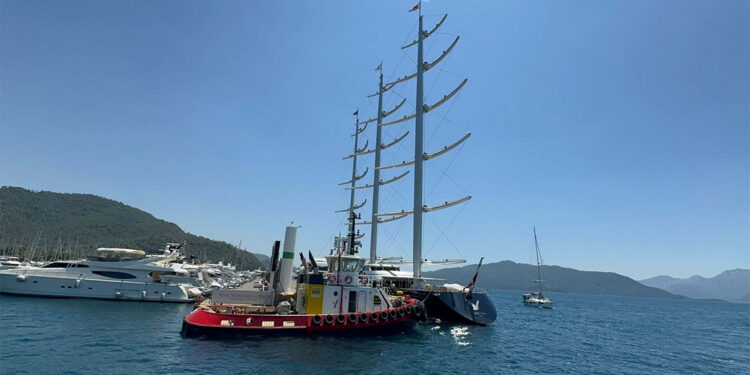 Maltese Falcon Marmaris'e geldi