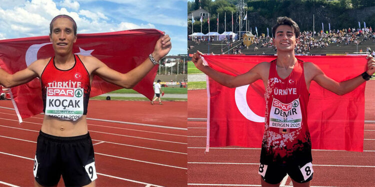 Avrupa U23 Atletizm Şampiyonası'nda 2 altın madalya