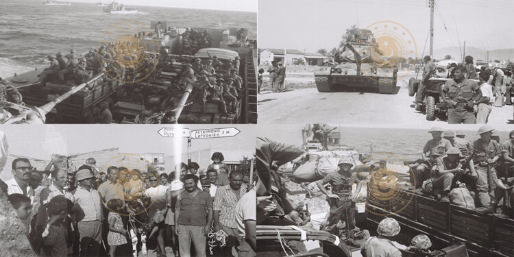 Kıbrıs Barış Harekatı'nda çekilen bazı fotoğraflar ilk kez yayımlandı