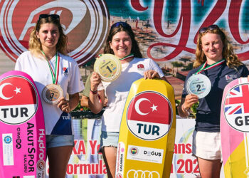 Milli sporculardan Formula Kite Gençler Avrupa Şampiyonası’nda tarihi başarı
