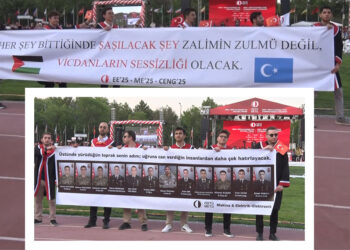 ODTÜ'de mezuniyet töreni düzenlendi; Törende 12 şehidimiz unutulmadı