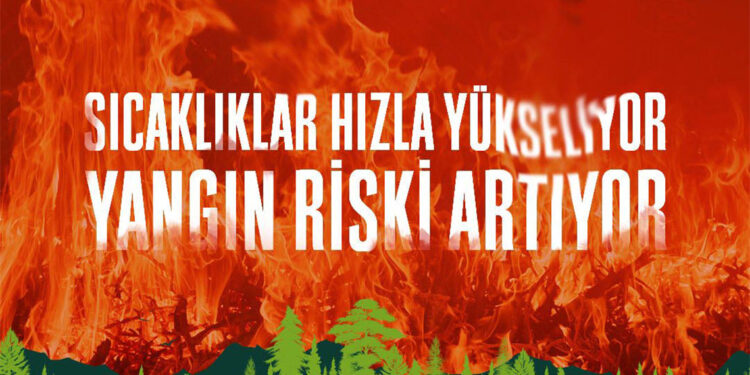 OGM'den 1 hafta için 'orman yangını riski' uyarısı