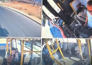 Otobüsü şoförü direksiyon başında kalp krizi geçirip yaşamını yitirdi