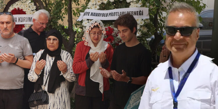 Pilot Mehmet Demirci son yolculuğuna uğurlandı