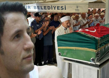 Şehit olan itfaiye eri Ramazan Şaşkın toprağa verildi