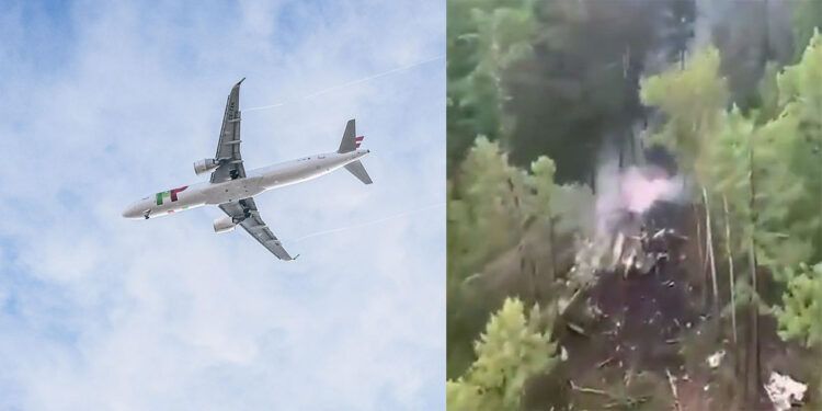 Rusya'da kaybolan 49 kişilik yolcu uçağının enkazına ulaşıldı